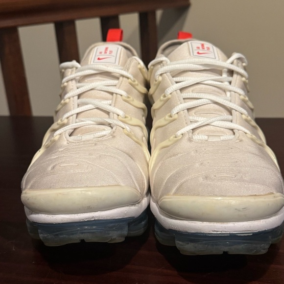 Nike Air Vapormax Plus white habanero red blue DV2119-100 size 11.5 main image 7